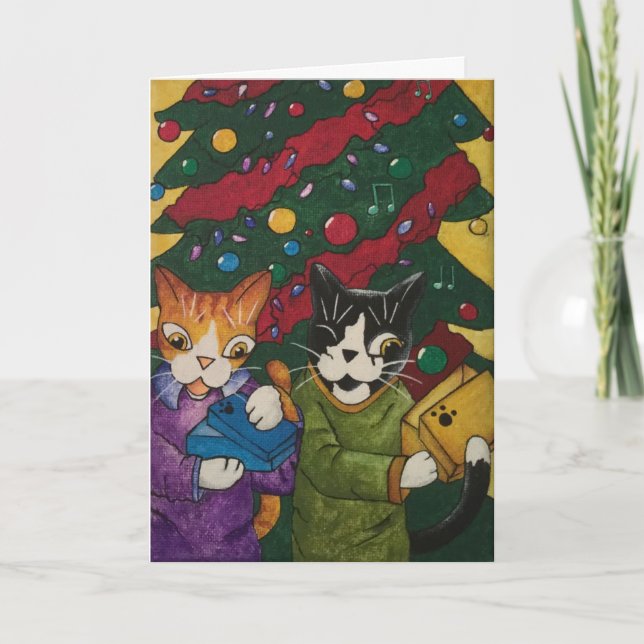 Cartes Pour Fêtes Annuelles Présentations ouvertes (Devant)