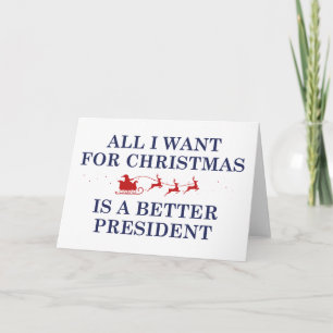 Cartes Pour Fêtes Annuelles Président de Noël