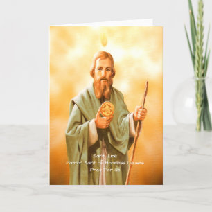 Cartes Pour Fêtes Annuelles Prière Saint Jude