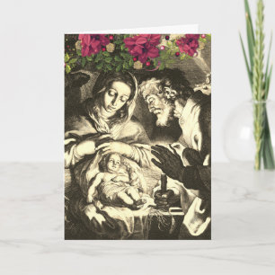 Cartes Pour Fêtes Annuelles Prière St. Andrew Christmas Novena