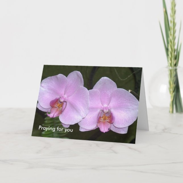 Cartes Pour Fêtes Annuelles Priez pour vous (Devant)