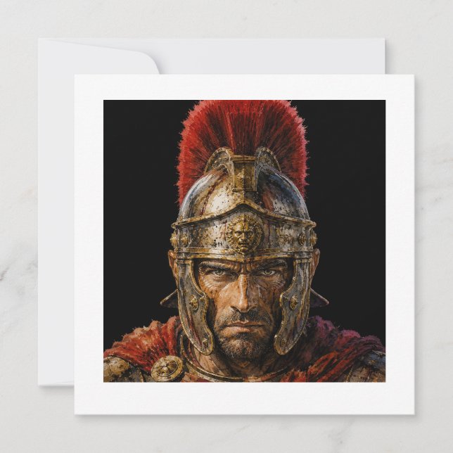 Cartes Pour Fêtes Annuelles Primal Power 013 — Centurion (Devant)