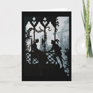 Cartes Pour Fêtes Annuelles Prince Charming et Princesse