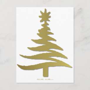 Cartes Pour Fêtes Annuelles Prince d'or moderne