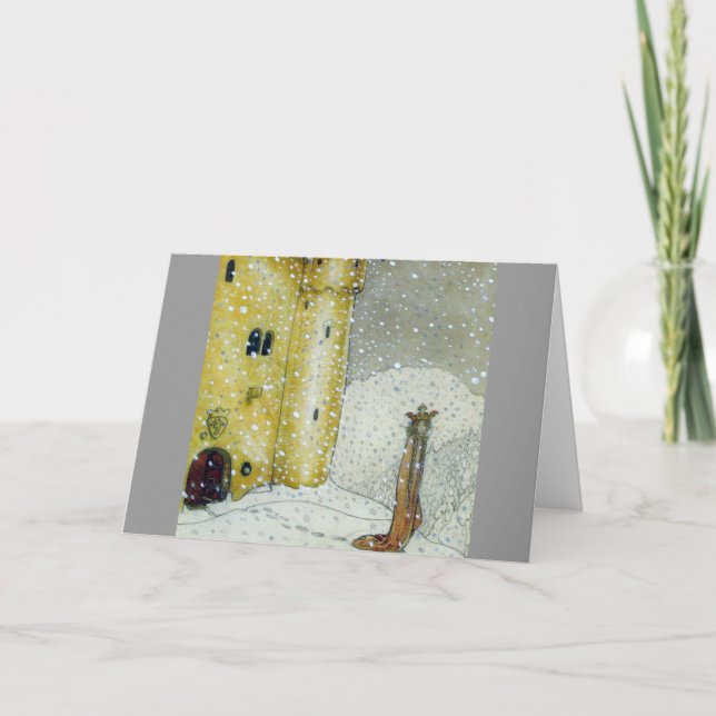 Cartes Pour Fêtes Annuelles Princessa par le château de Snowy (Devant)