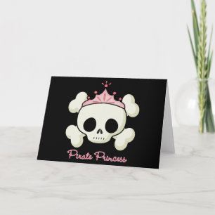 Cartes Pour Fêtes Annuelles Princesse Pirate