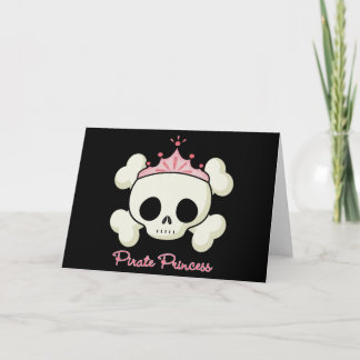 Cartes Pour Fêtes Annuelles Princesse Pirate