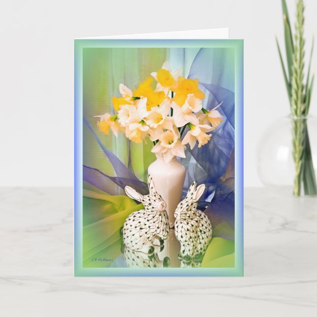 Cartes Pour Fêtes Annuelles Printemps ! (Devant)