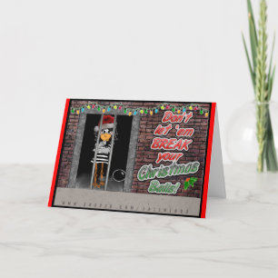 Cartes Pour Fêtes Annuelles Prison Jailbird