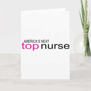 Cartes Pour Fêtes Annuelles Prochaine infirmière top des Amériques