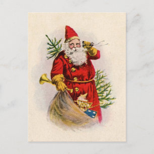 CARTES POUR FÊTES ANNUELLES PRODUITS DE PAPIER VINTAGES DE PÈRE NOËL