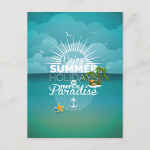 Cartes Pour Fêtes Annuelles profiter des vacances d'été