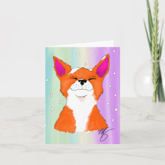 Cartes Pour Fêtes Annuelles Profitez de la neige !