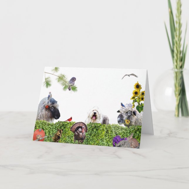 Cartes Pour Fêtes Annuelles Profitez de l'abondance de la terre : HappyThanksg (Devant)