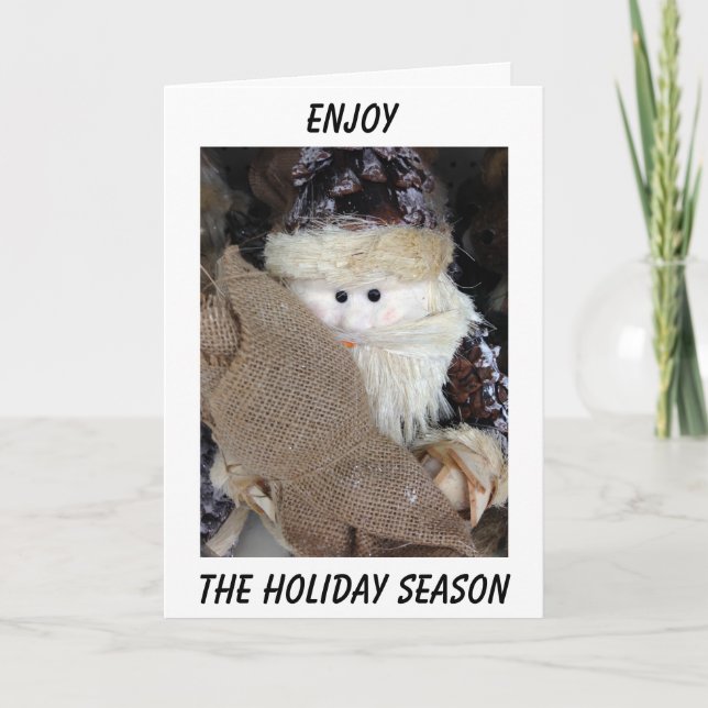 CARTES POUR FÊTES ANNUELLES PROFITEZ ÉGALEMENT DES VACANCES ET DU NOUVEL AN (Devant)