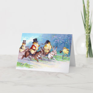 Cartes Pour Fêtes Annuelles Promenade de Pâques