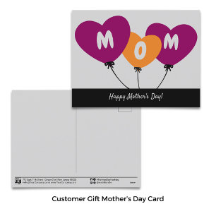 Cartes Pour Fêtes Annuelles Promotion Balloon Heart Happy Mother's Day Card