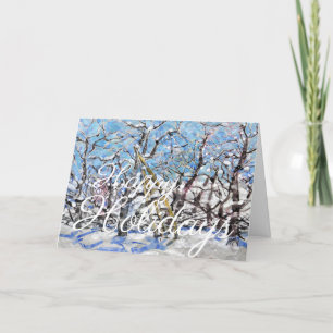 Cartes Pour Fêtes Annuelles Pruning Apple hiver #140301