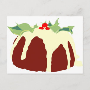Cartes Pour Fêtes Annuelles Pudding de Noël