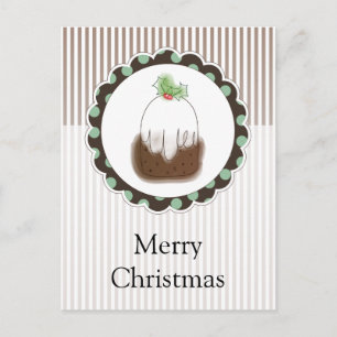 Cartes Pour Fêtes Annuelles Pudding de Noël