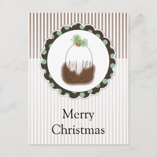 Cartes Pour Fêtes Annuelles Pudding de Noël