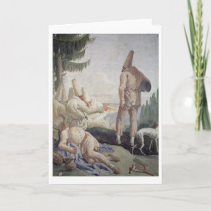 Cartes Pour Fêtes Annuelles Pulcinella en vacances