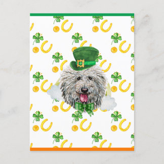 Cartes Pour Fêtes Annuelles Puli Shamrock Saint-Patricks