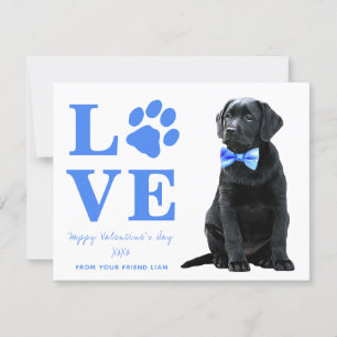Cartes Pour Fêtes Annuelles Puppy Love Chien Enfants Valentines Jour