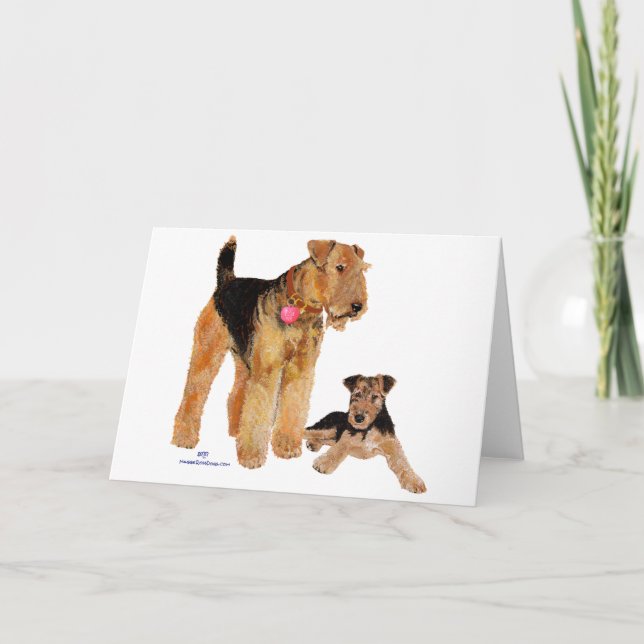 Cartes Pour Fêtes Annuelles Puppy Love Valentine (Devant)