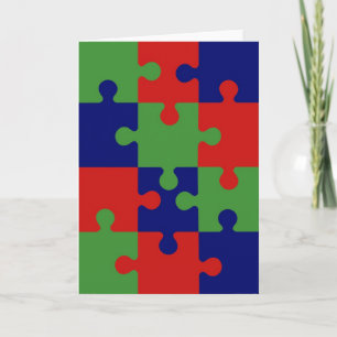 Cartes Pour Fêtes Annuelles Puzzle de Noël