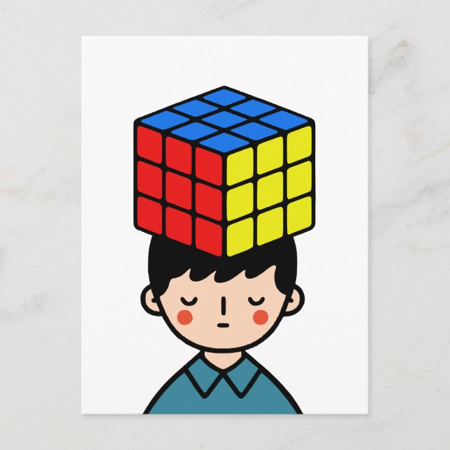 Cartes Pour Fêtes Annuelles Puzzler (Devant)