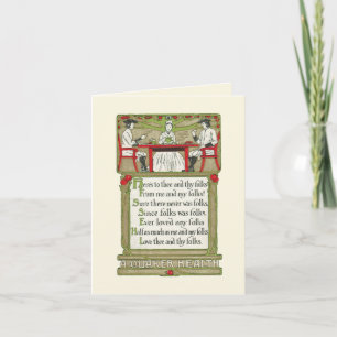 Cartes Pour Fêtes Annuelles Quaker Health-Voici pour vous et vos amis