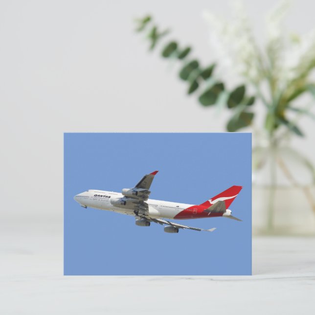 Cartes Pour Fêtes Annuelles Quantas Airlines (Debout devant)