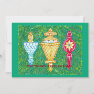 Cartes Pour Fêtes Annuelles Que vos journées soient joyeuses et lumineuses