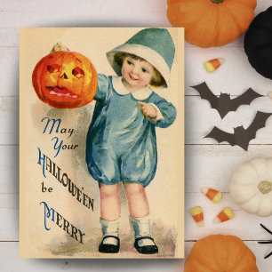 Cartes Pour Fêtes Annuelles Que Votre Halloween Soit Joyeux Personnalisé Vinta