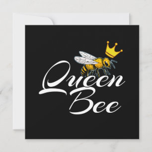 Cartes Pour Fêtes Annuelles Queen Bee   Venin pour femmes   Bee Keeper Toxits
