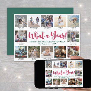 Cartes Pour Fêtes Annuelles Quelle année ! 12 Photos et légendes brillantes et