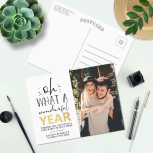 Cartes Pour Fêtes Annuelles Quelle Année Merveilleuse   Bonne année photo