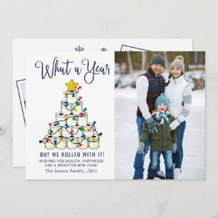 Cartes Pour Fêtes Annuelles Quelle année Noël 3 Photo Grey
