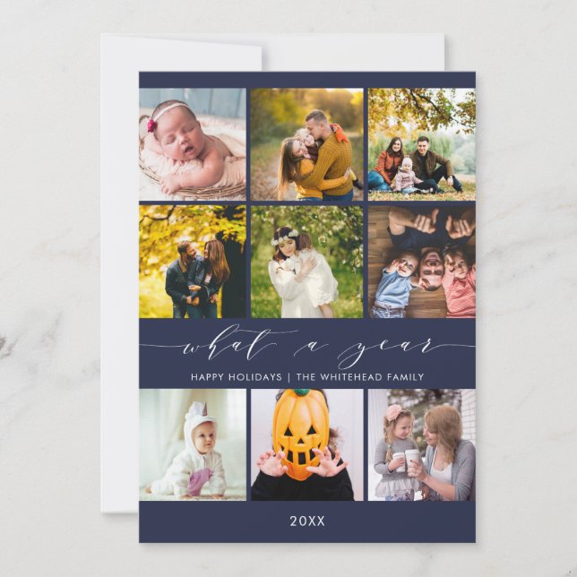 Cartes Pour Fêtes Annuelles Quelle Année | Photos de la revue navale pour les  (Devant)