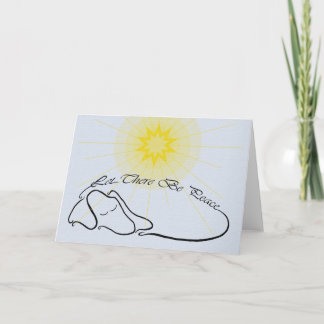 Cartes Pour Fêtes Annuelles Qu'Il Y Ait Paix