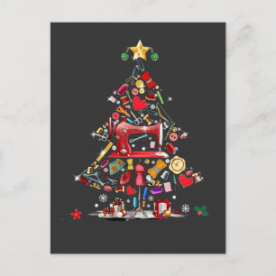 Cartes Pour Fêtes Annuelles Quilter Joyeux Arbre de Noël Quilt Block Quilt