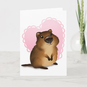 Cartes Pour Fêtes Annuelles Quokka