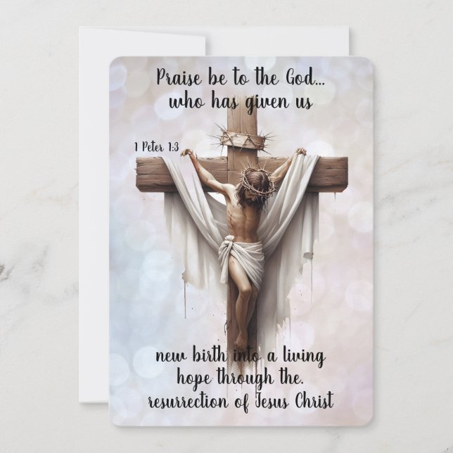 Cartes Pour Fêtes Annuelles Radiant Hope at the Cross (Devant)