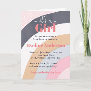 Cartes Pour Fêtes Annuelles Rainbow Girl