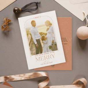 Cartes Pour Fêtes Annuelles Raison Joyeux rouille vacances Grossesse Faire-par