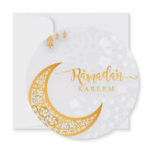 Ramadan customisé Cercle Kareem Blanc & Or