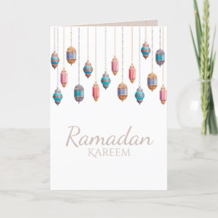 Cartes Pour Fêtes Annuelles Ramadan Kareem