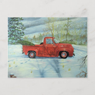 Cartes Pour Fêtes Annuelles Ramasser l'arbre pour Noël