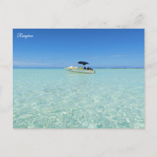Cartes Pour Fêtes Annuelles Rangiroa Blue Lagoon